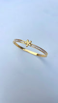 Blooming grace cz bangle