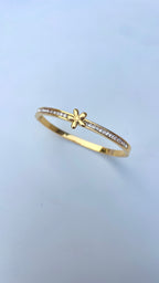 Blooming grace cz bangle