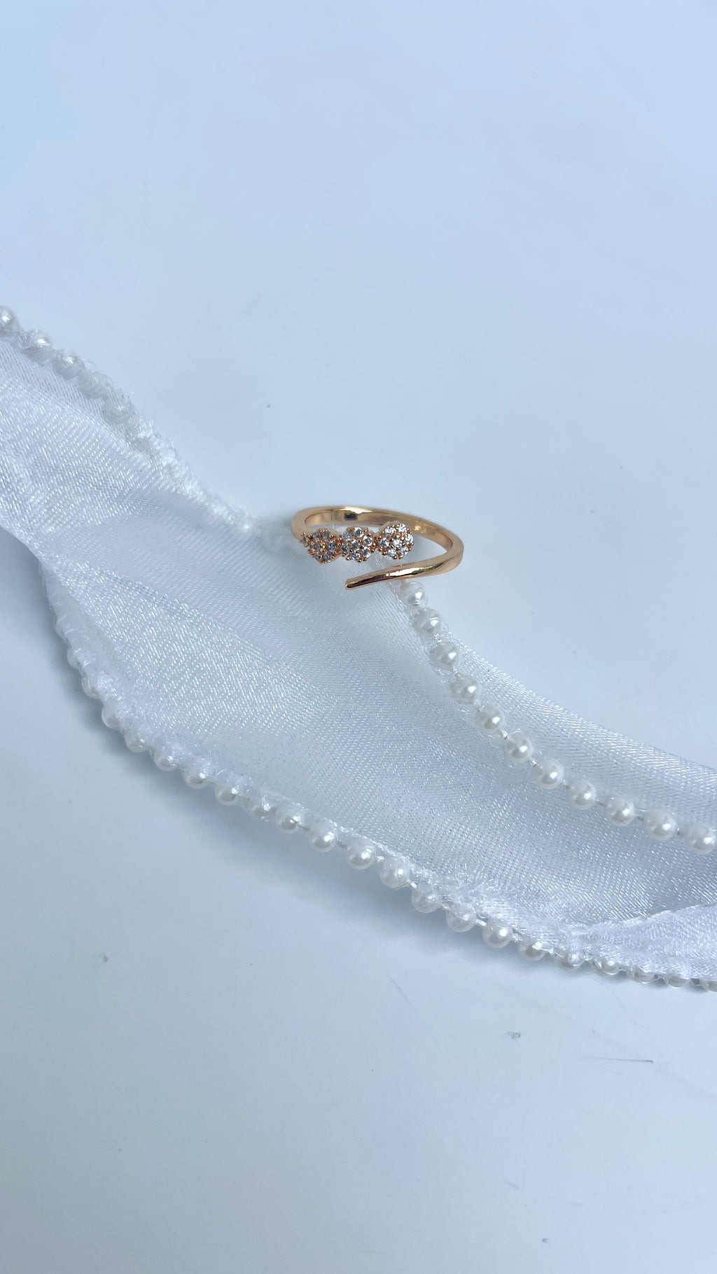 Adjustable Floral Ring