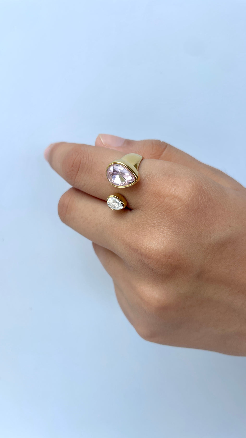 Adjustable Open Band Ring