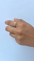 Adjustable Floral Ring