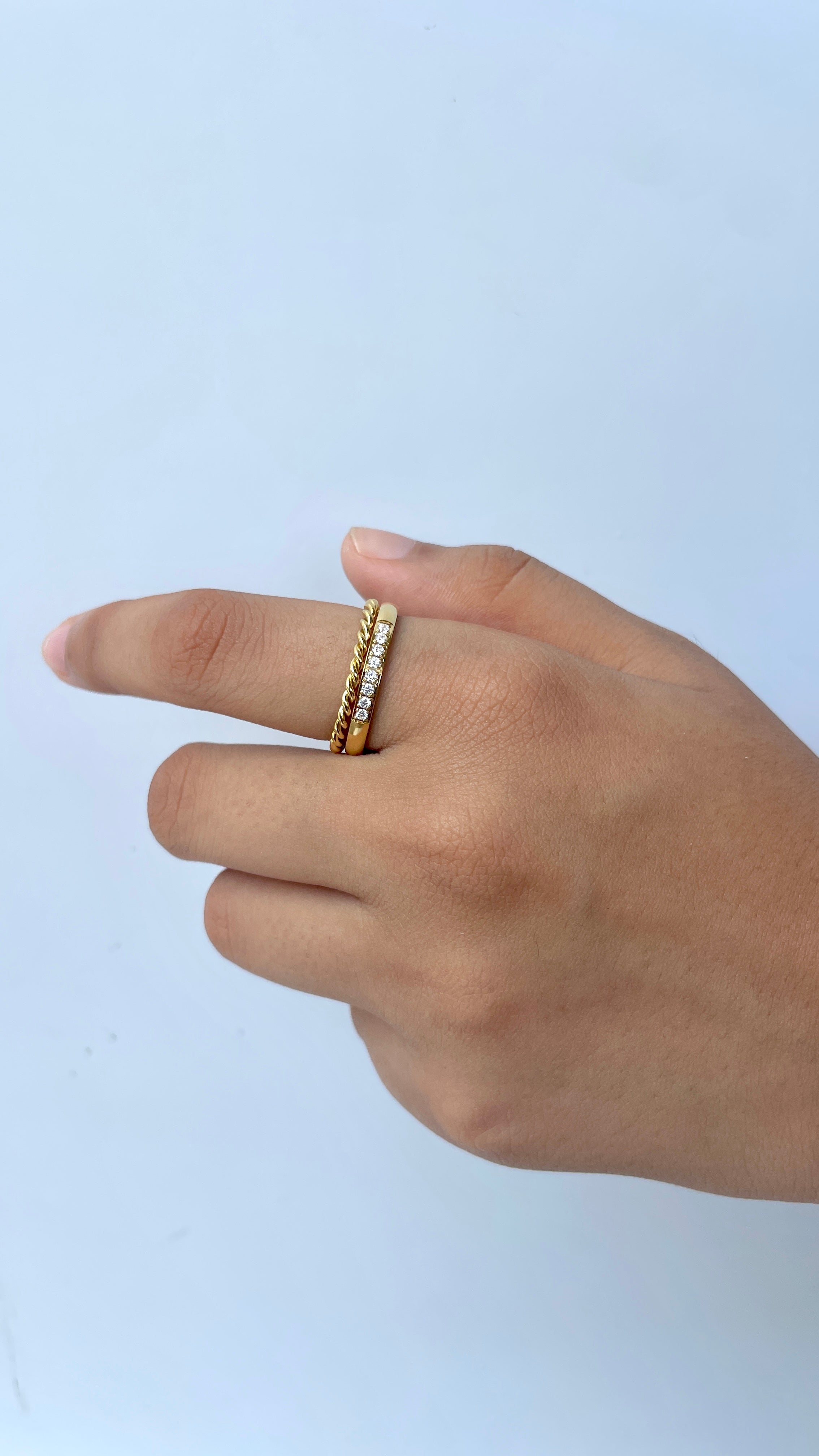 Double Diamond Ring