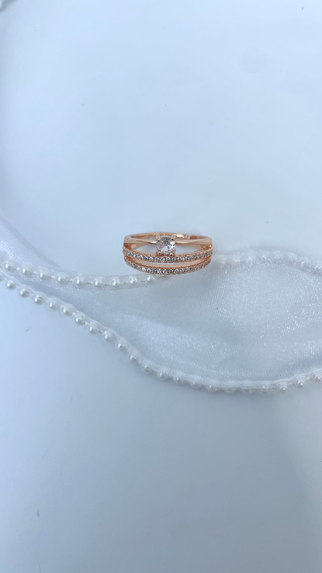 Adjustable Triple Band Ring