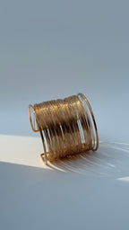 Adjustable String Cuff Bangle