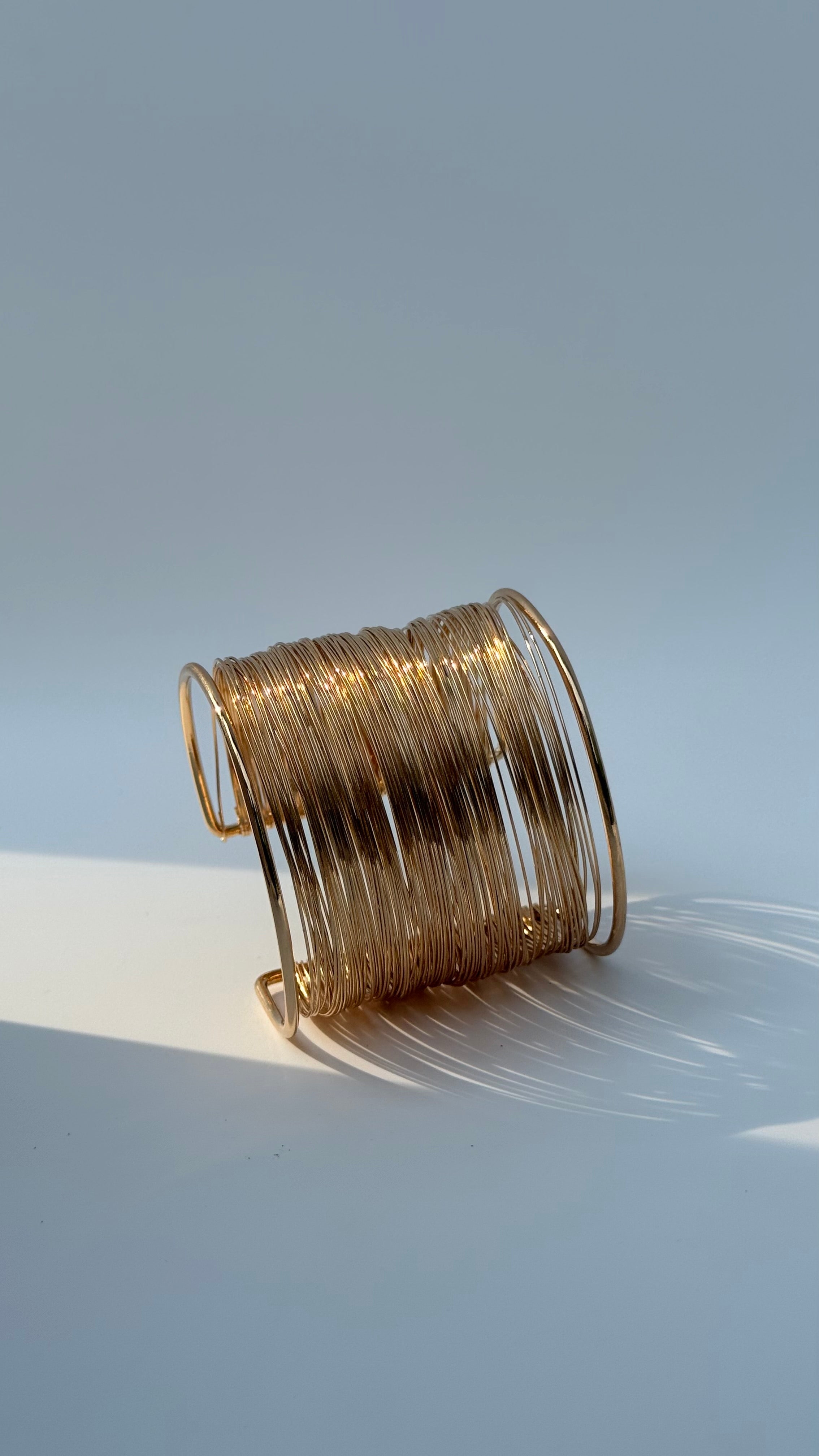 Adjustable String Cuff Bangle