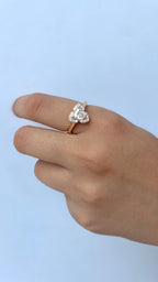 Adjustable Celest Trii Ring