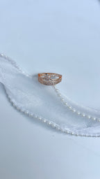Pave Cluster Ring