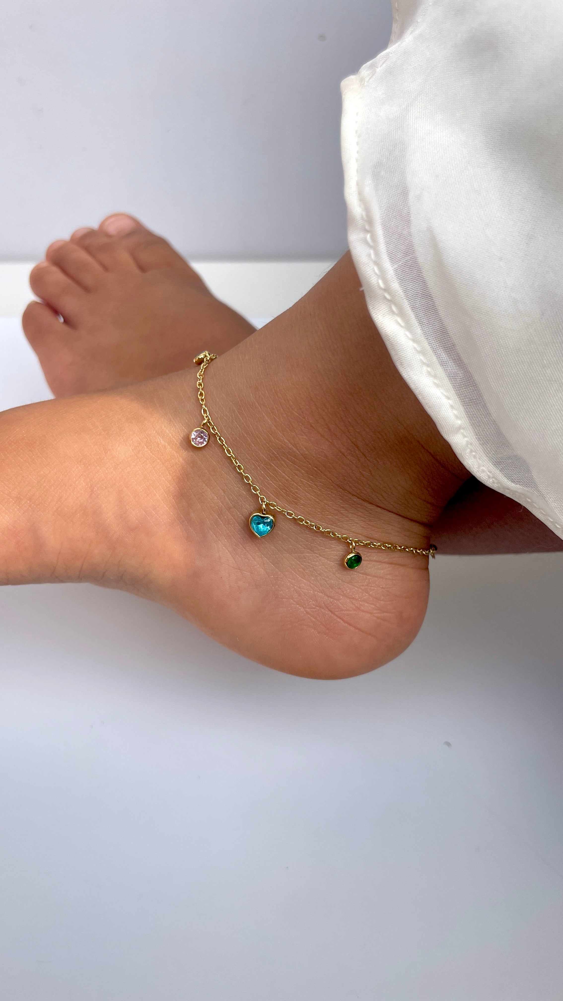 Glimmer Chain Anklet