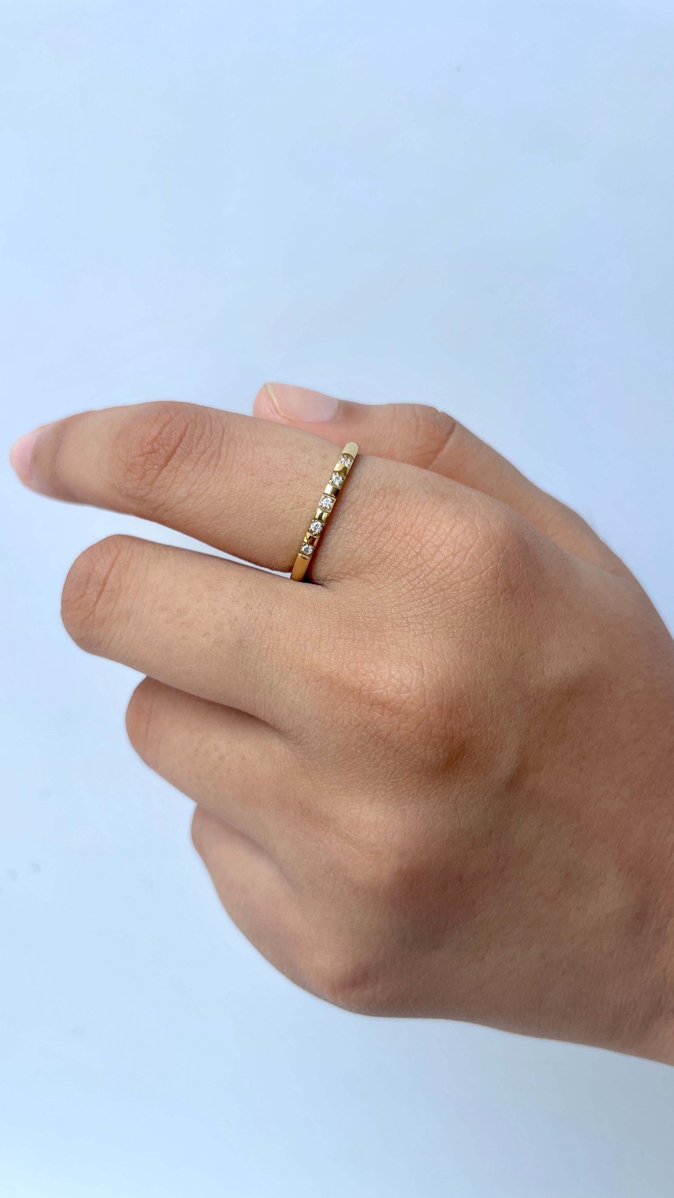 Simple Diamond Ring