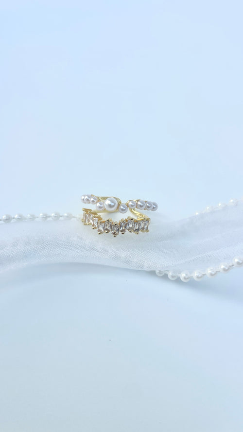 Adjustable Pearl&Wave