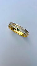 Emerald Glow Bangle