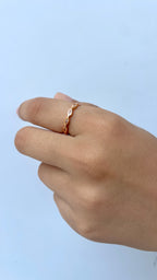 Adjustable Twist Bloom Ring
