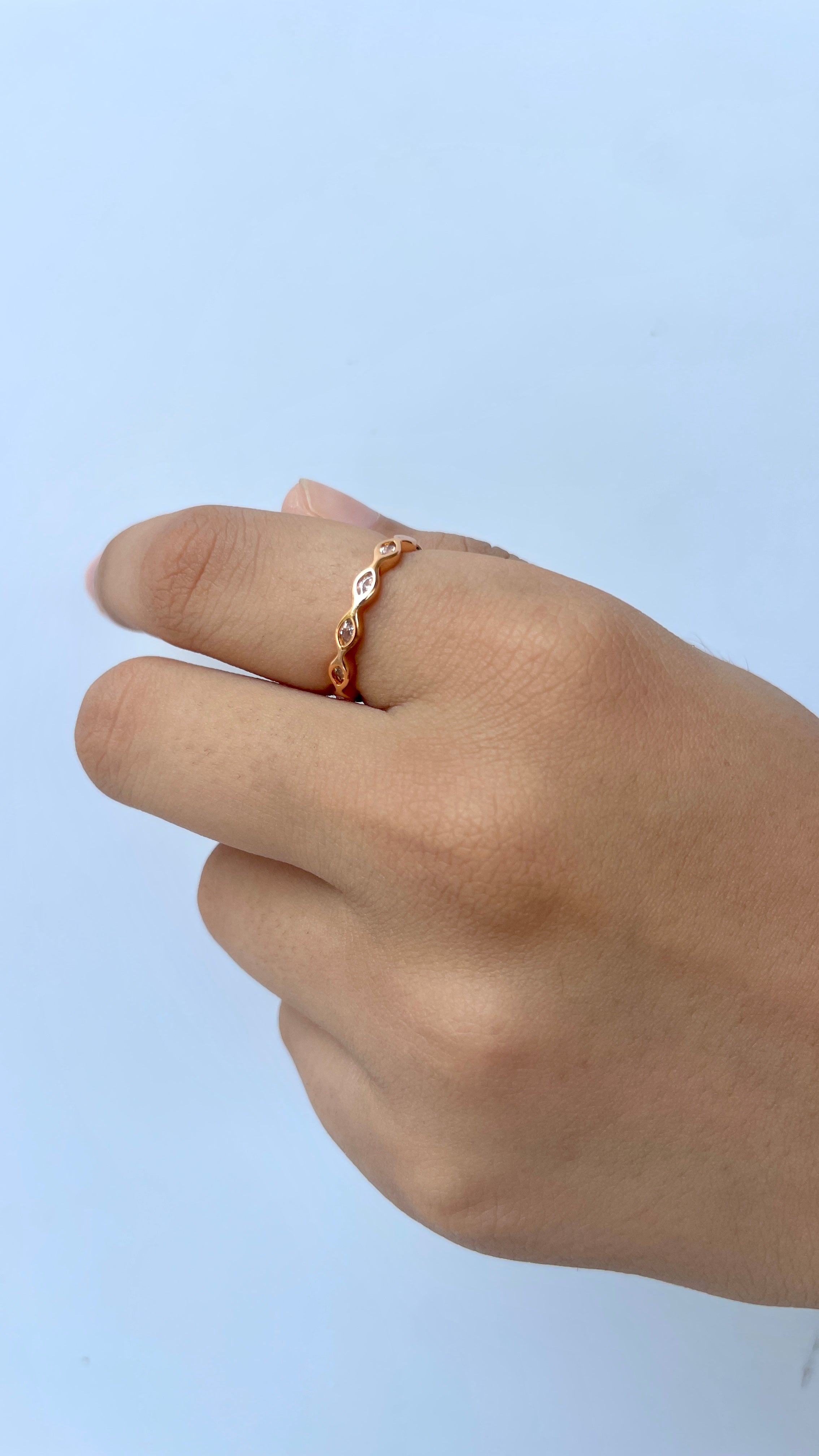 Adjustable Twist Bloom Ring