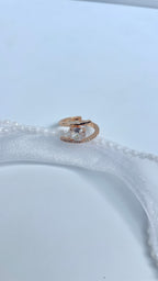 Adjustable Celeste Ovel Wrap Ring