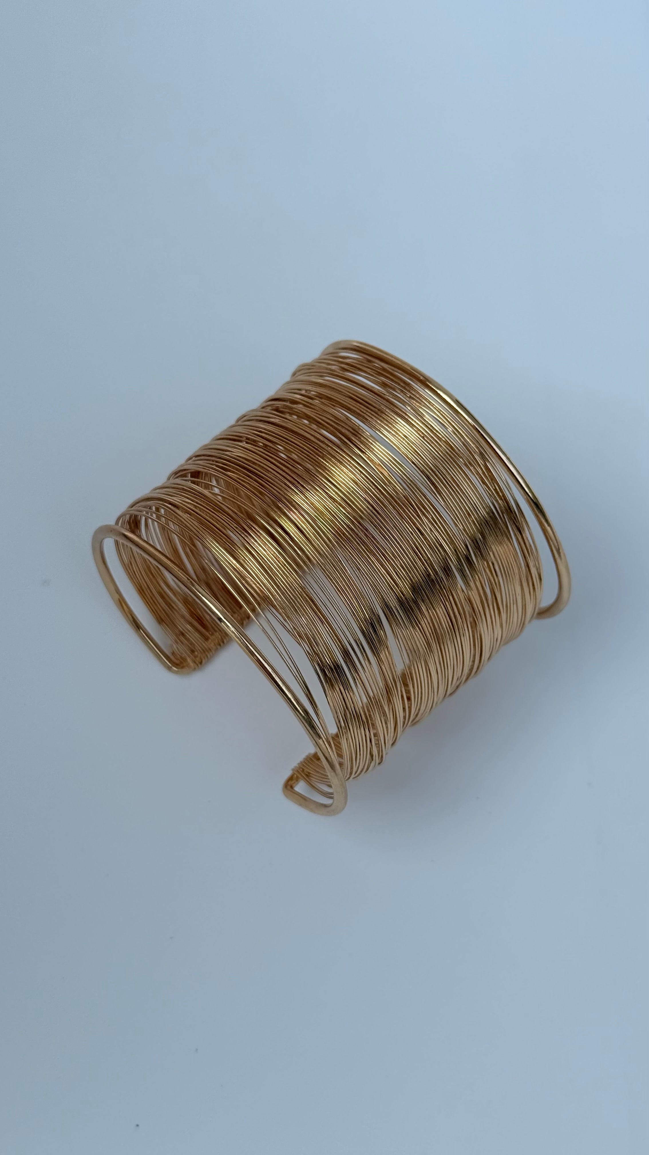 Adjustable String Cuff Bangle