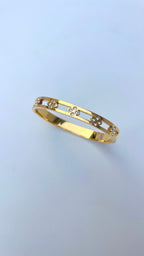 Bloomline crystal bangle