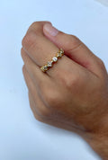 Adjustable teddy bloom Ring