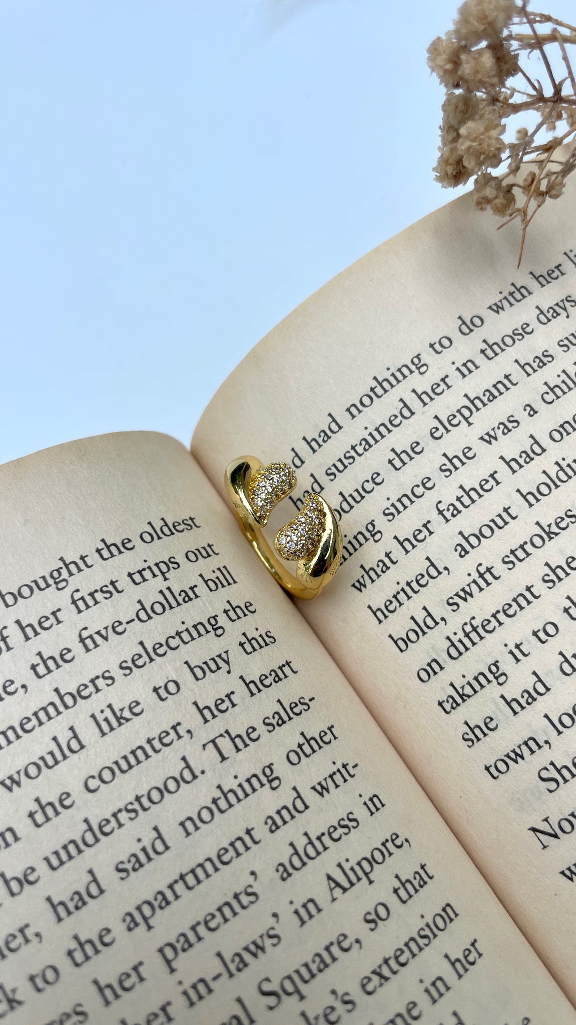 Adjustable Celestial Embrace Ring
