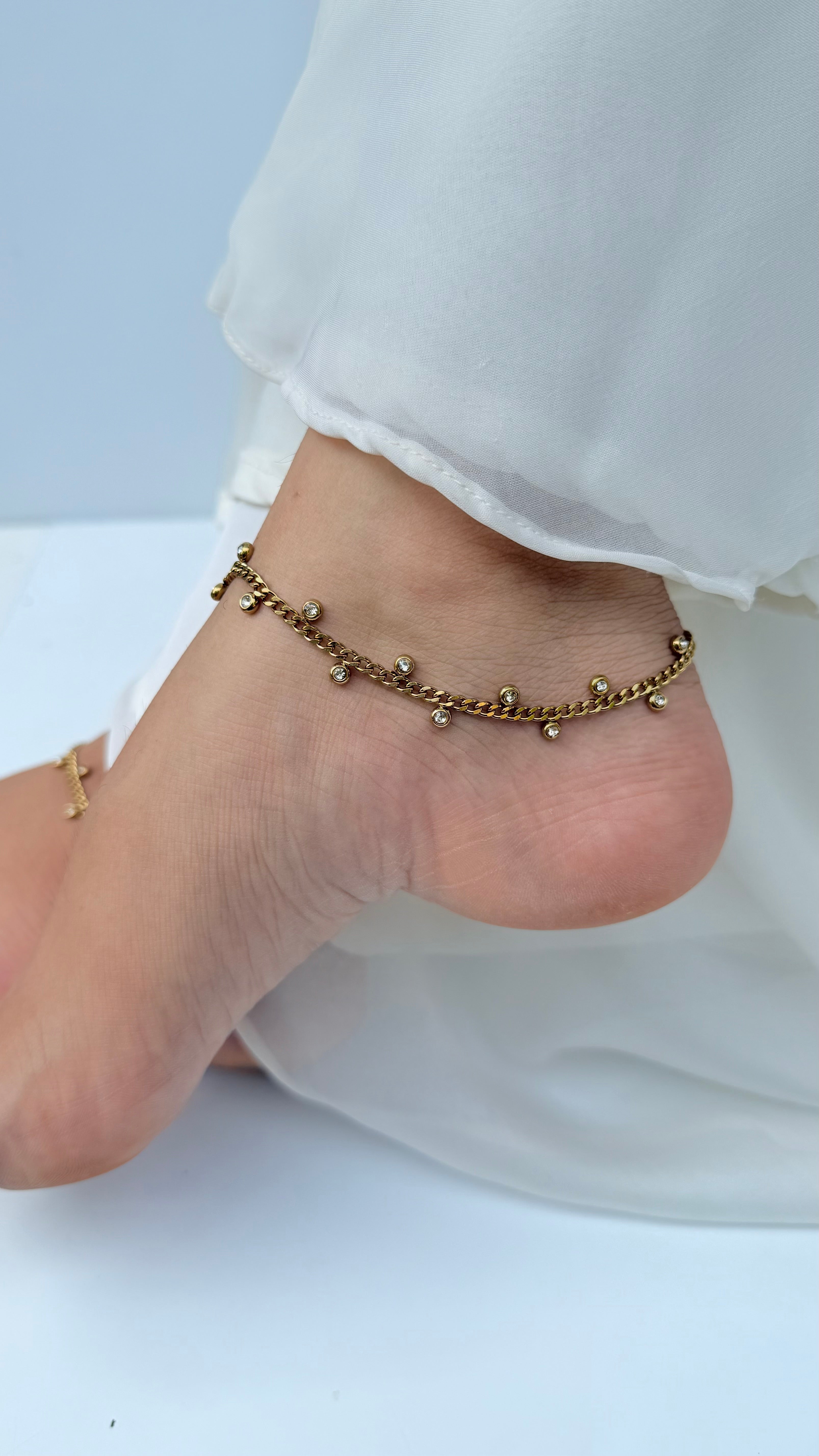 Starlit Charm Anklet