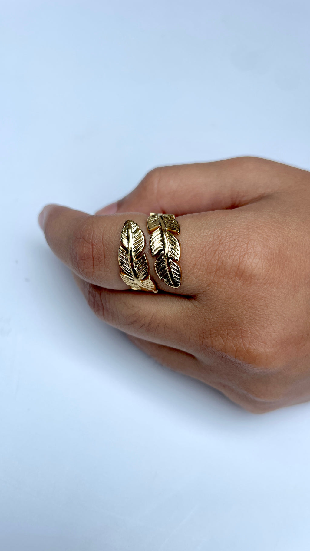 Adjustable Leaf Ring