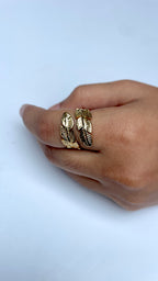 Adjustable Leaf Ring