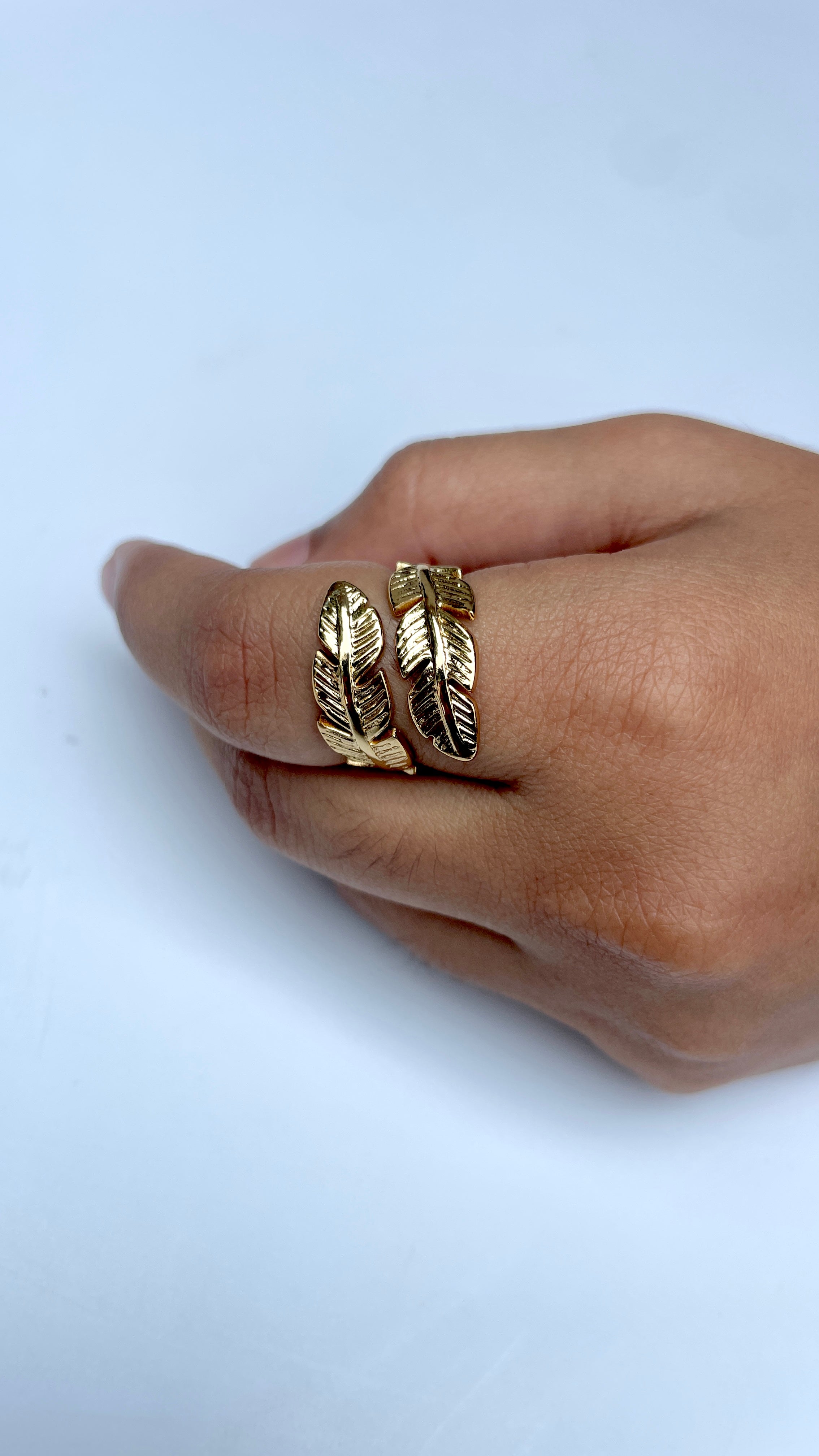 Adjustable Leaf Ring