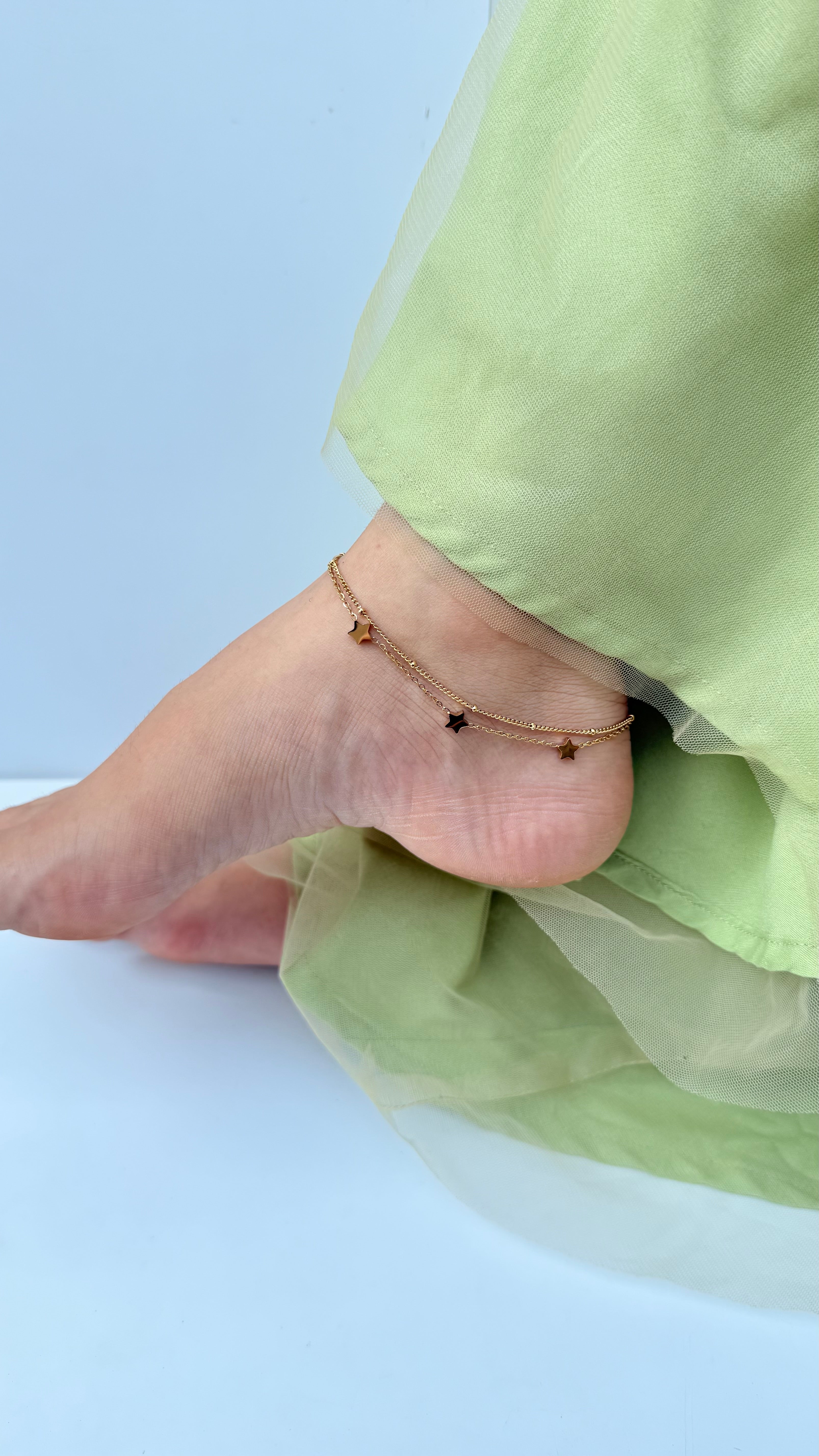 Golden Wishes Anklet