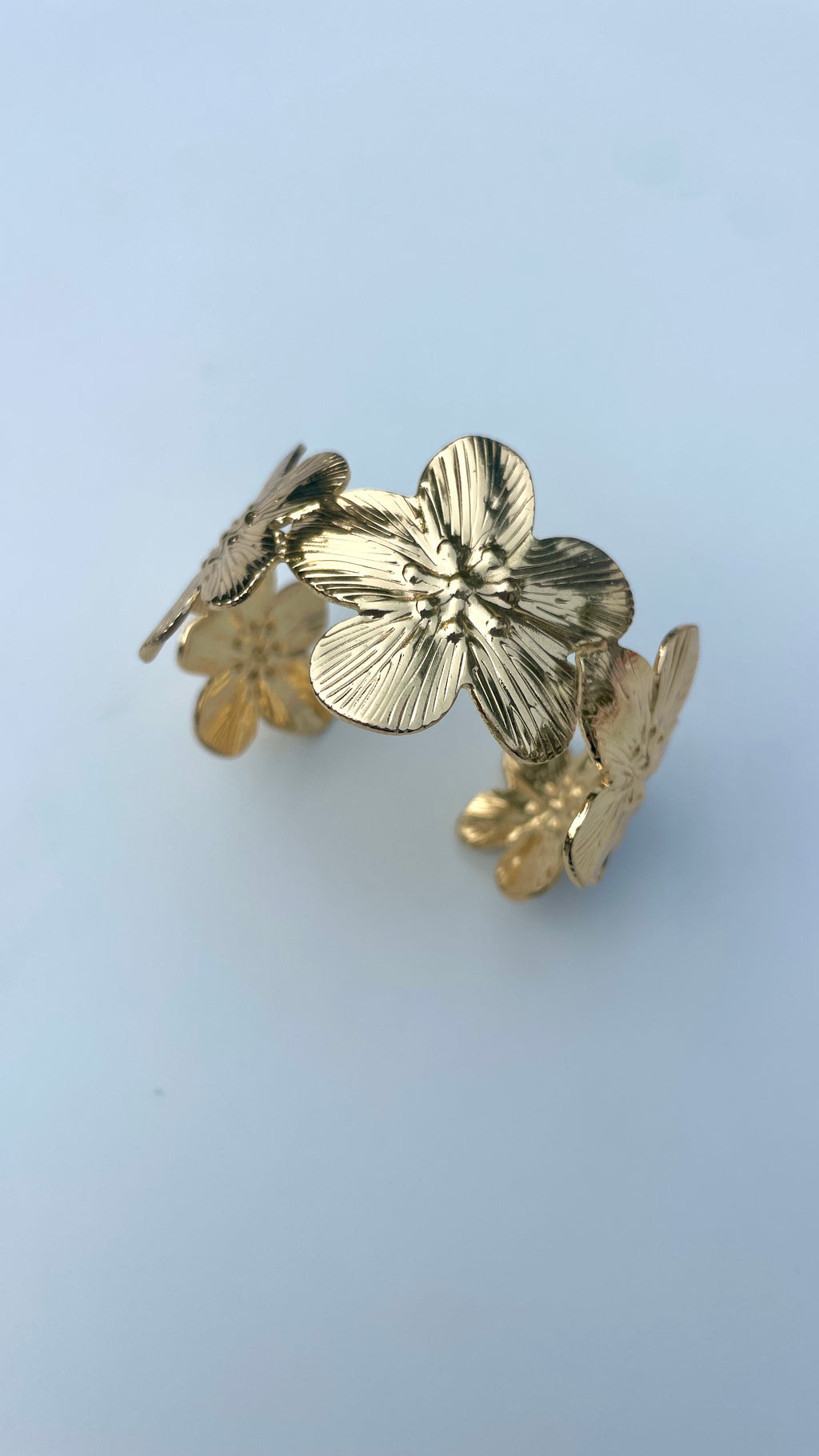 Adjustable Flora Luxe Cuff