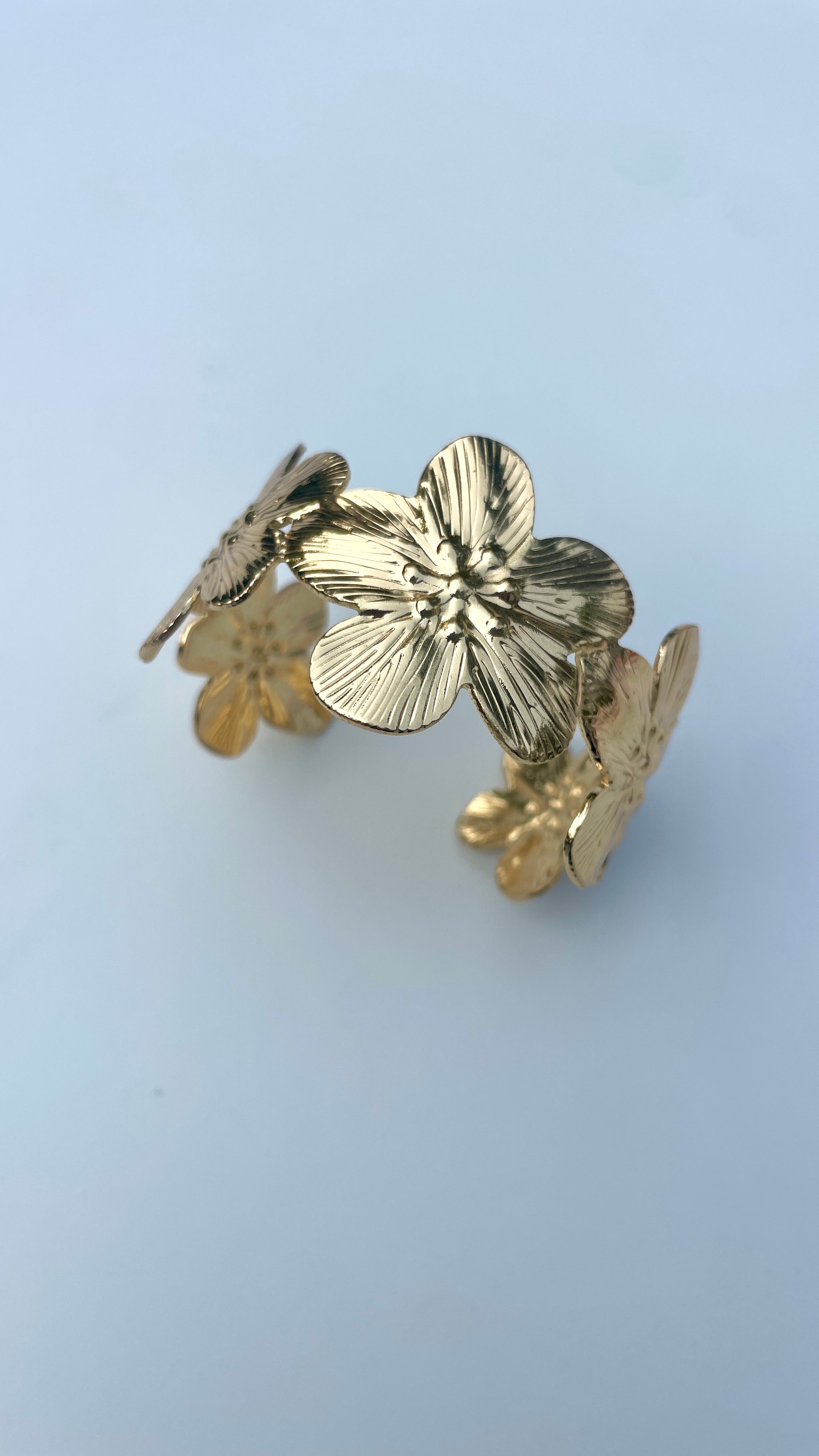 Adjustable Flora Luxe Cuff