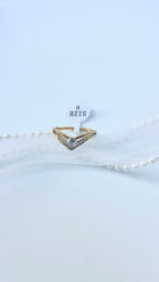 Sparkling Embrace Ring