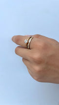 Diamond layer Ring