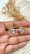 Emerald Cut Earings