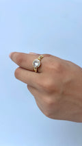 Adjustable Halo Ring