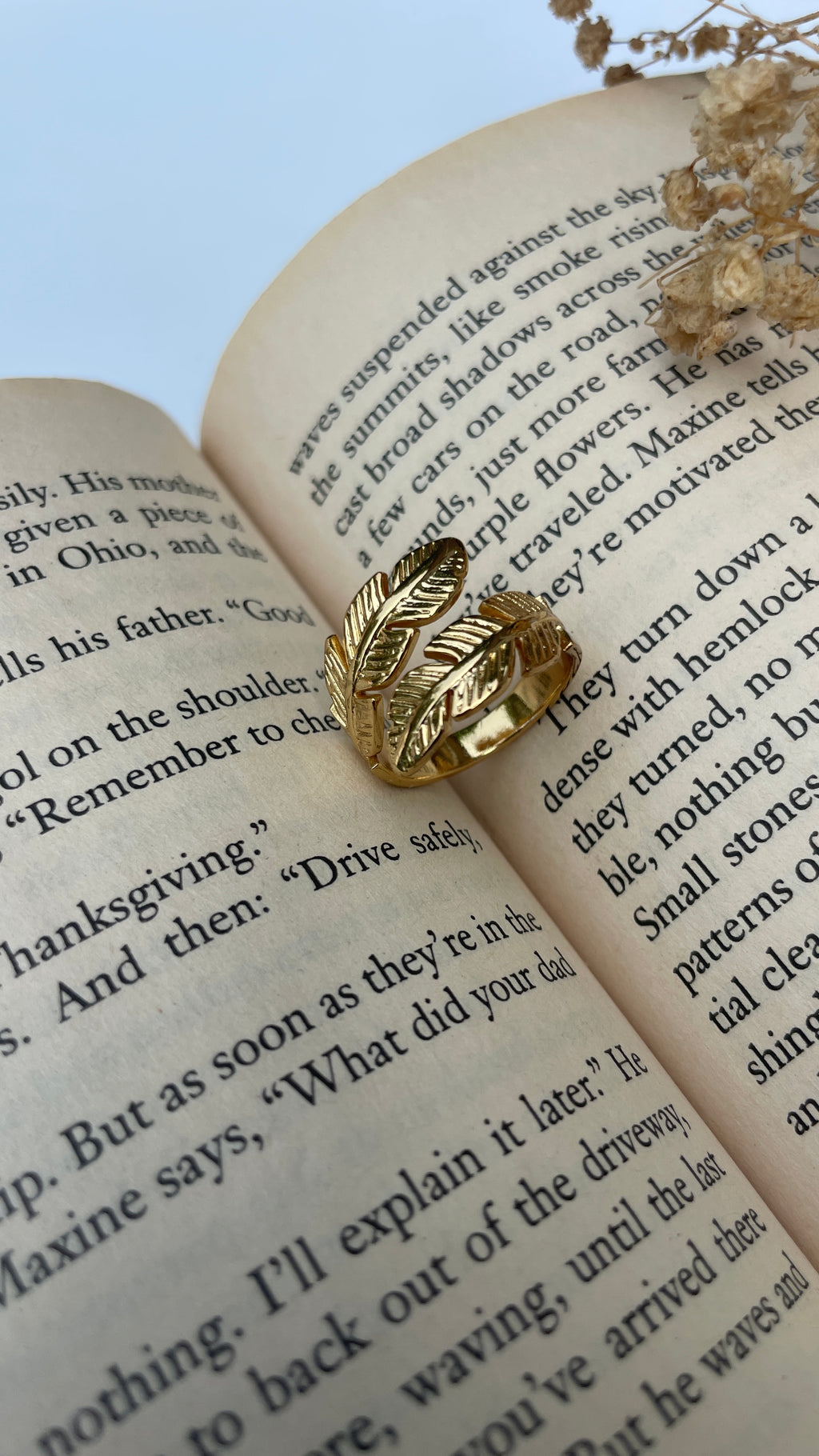 Adjustable Leaf Ring