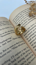 Adjustable Leaf Ring