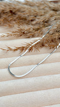 Silver Sneke Chain Necklace
