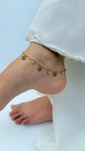 Floral Charms Anklet