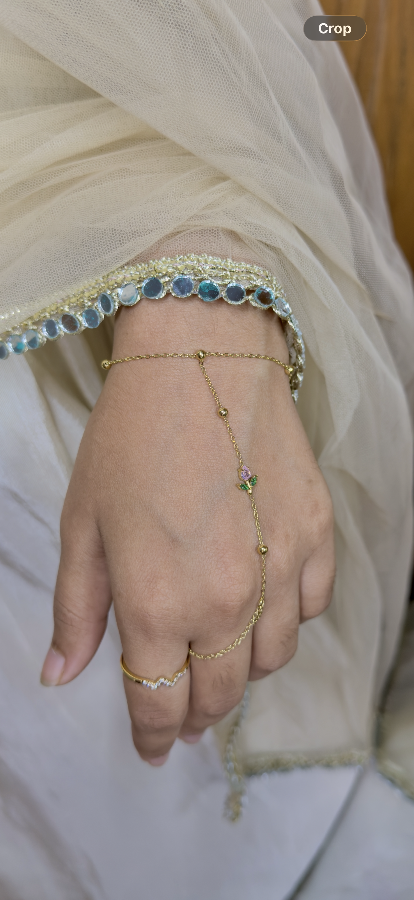 Single Tulip Hand Chain