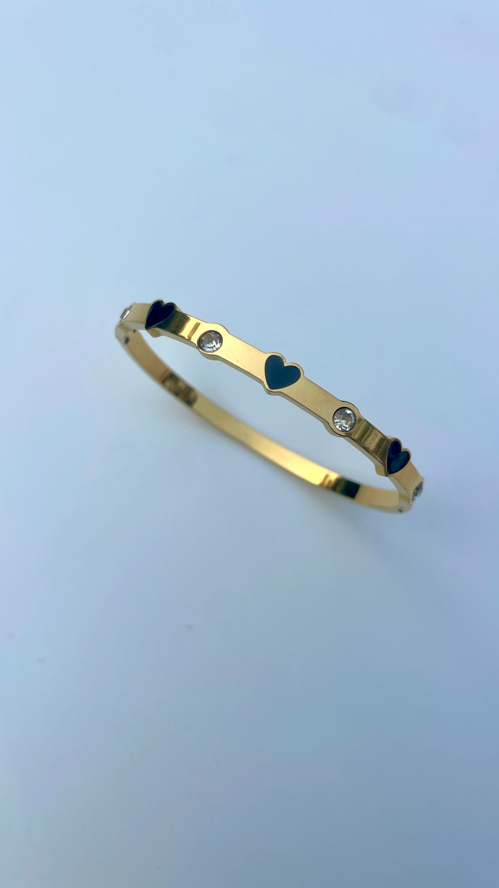Black Love Bangle