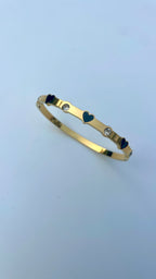 Black Love Bangle