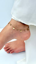 Star Charms Anklet