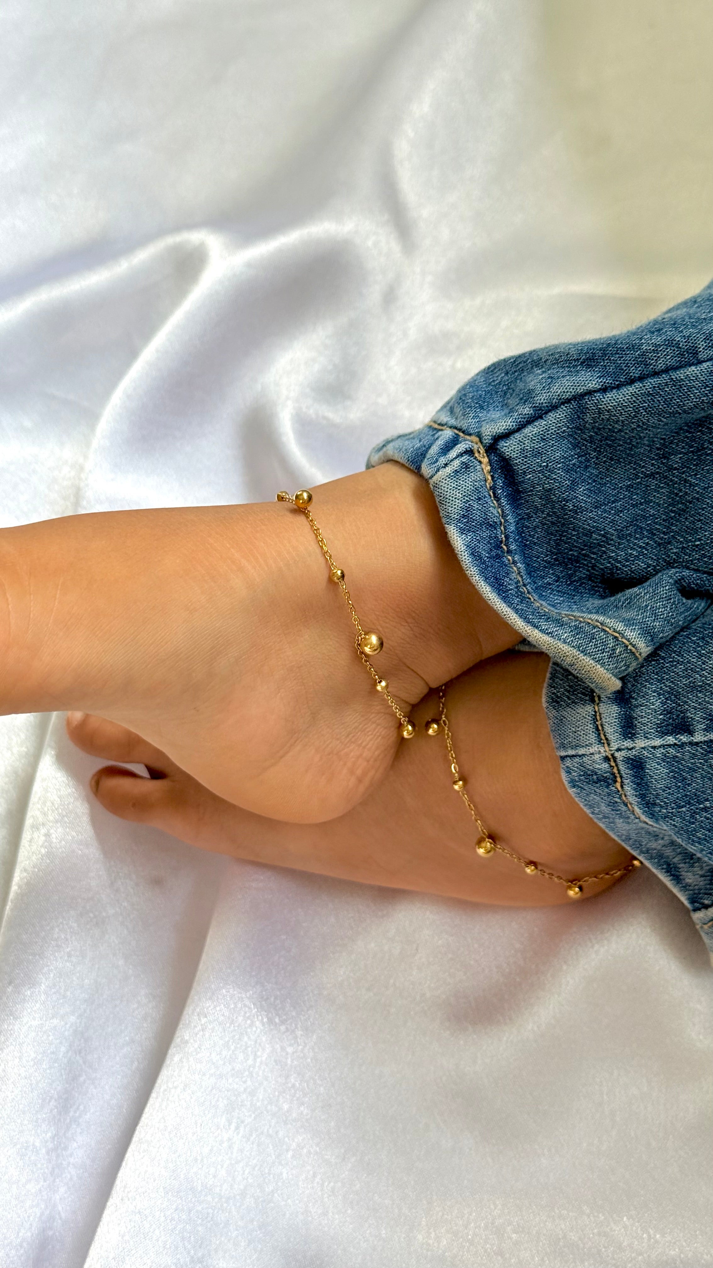 Beaded Kids Anklet
