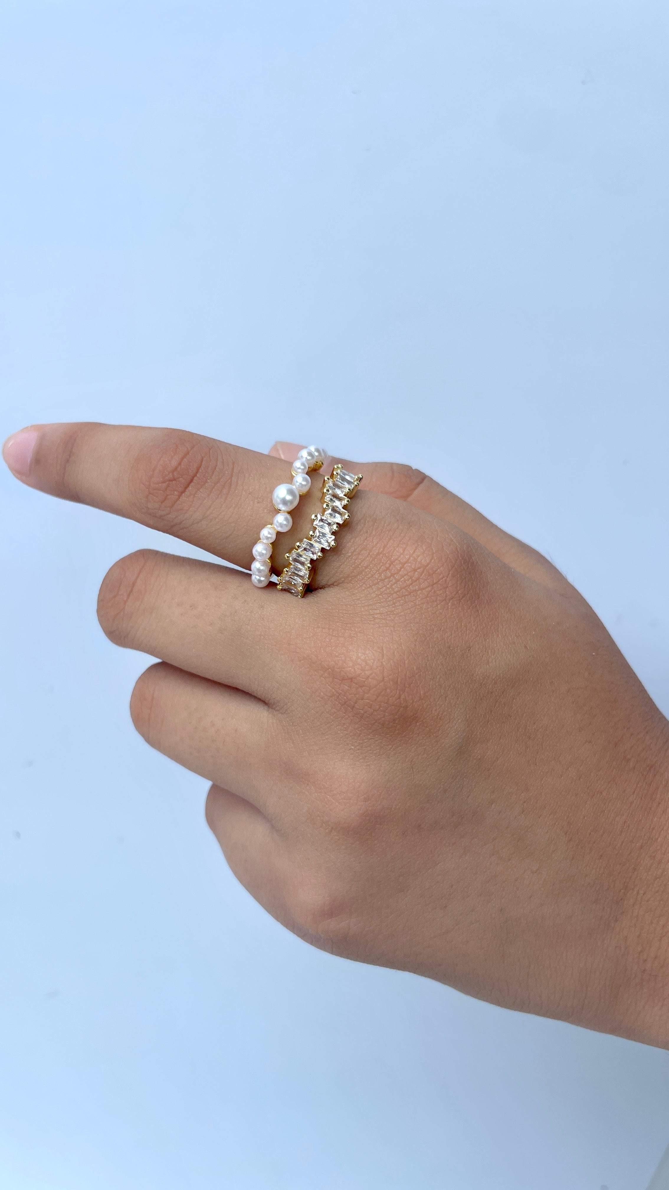 Adjustable Pearl&Wave