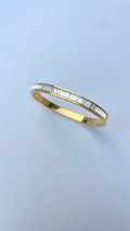 Crystal bar bangle