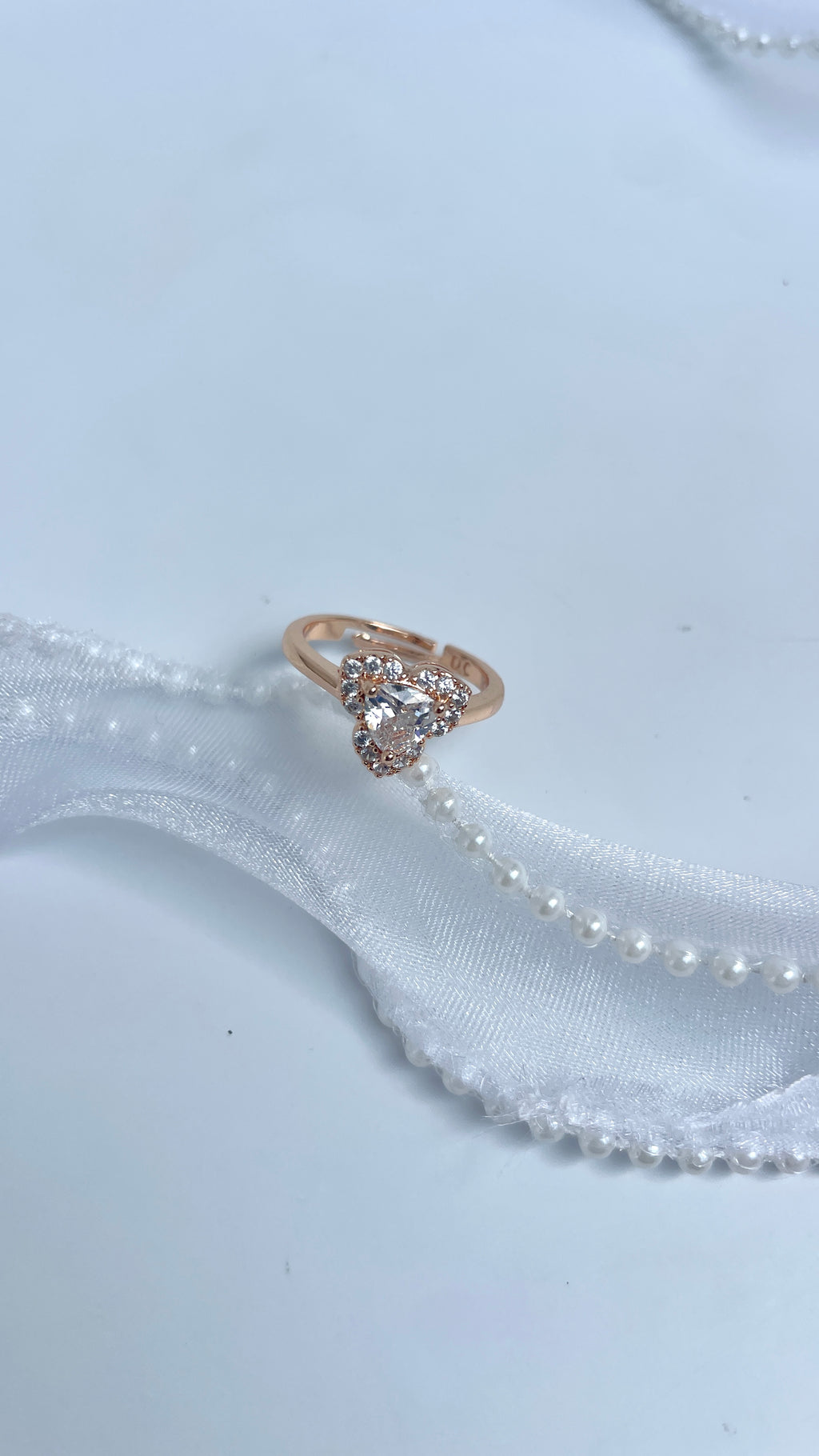 Adjustable Celest Trii Ring