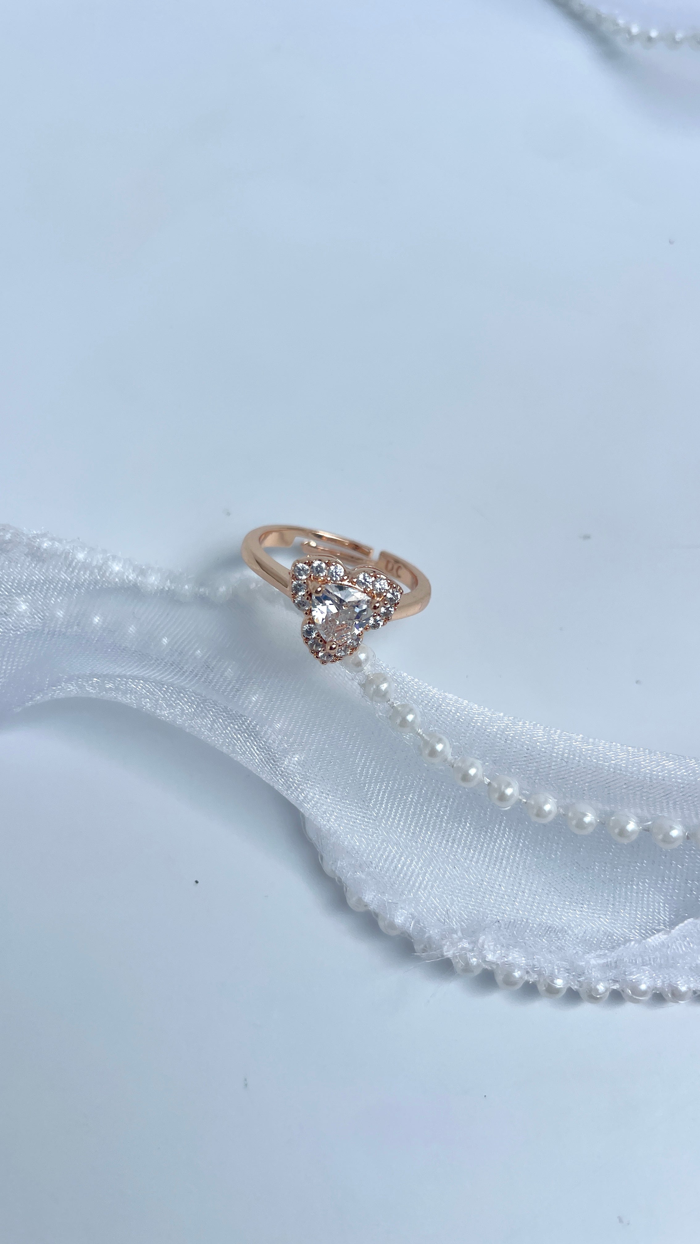 Adjustable Celest Trii Ring