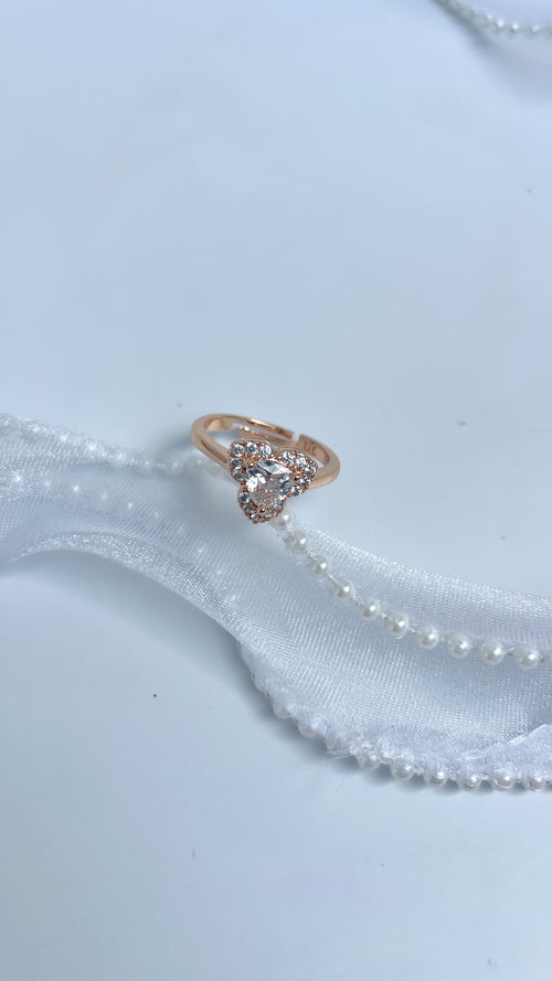 Adjustable Celest Trii Ring