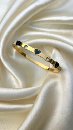 Black Love Bangle