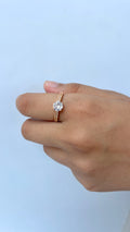 Adjustable Elegant Solitire Ring