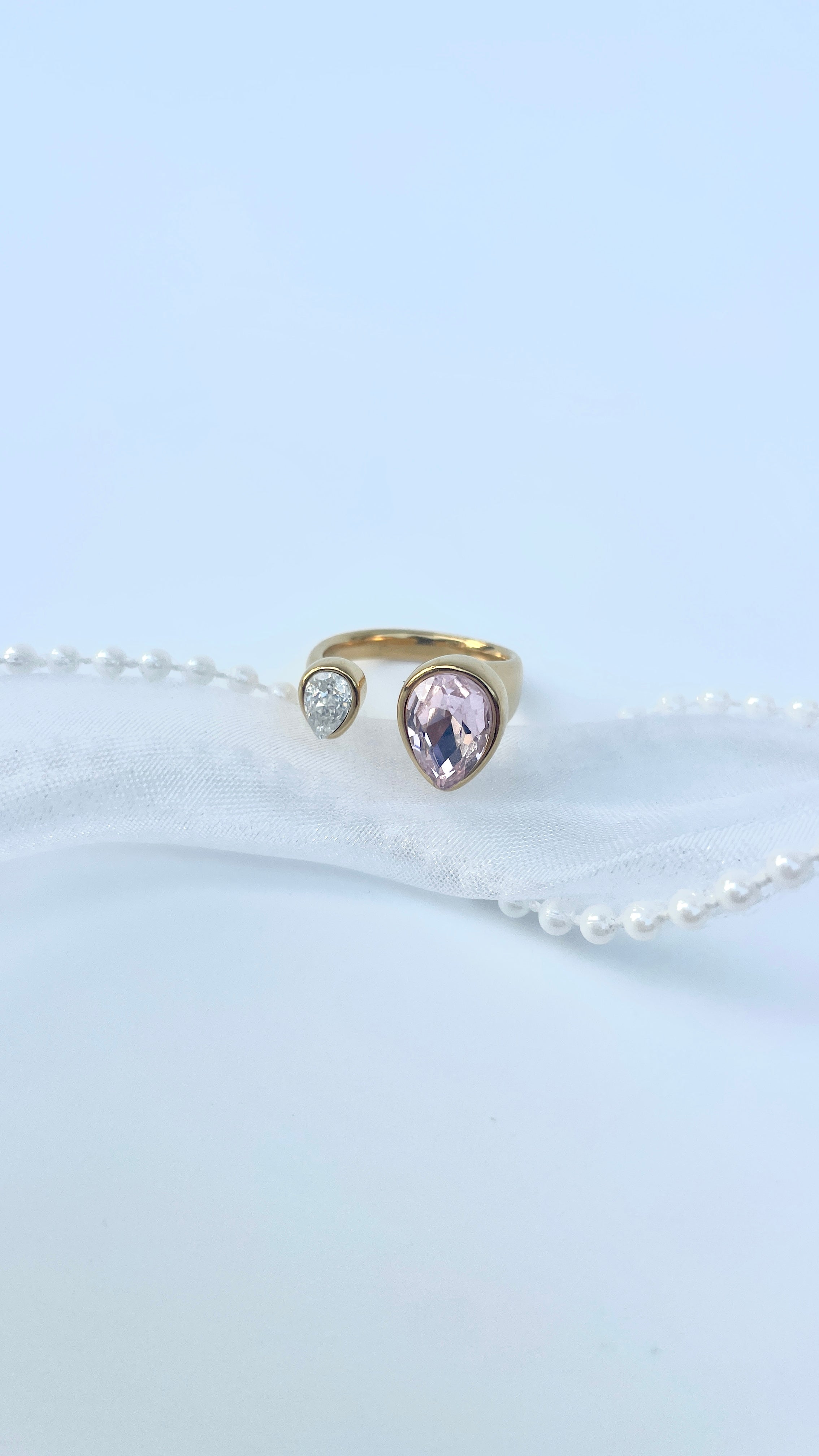 Adjustable Open Band Ring